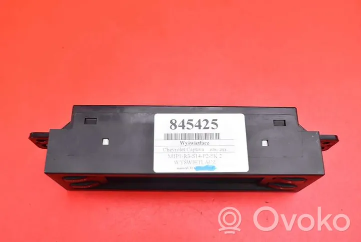 Chevrolet Captiva Radio / CD/DVD atskaņotājs / navigācija 96628251