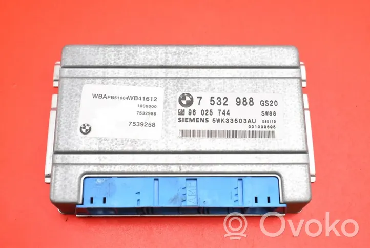 BMW X3 E83 Centralina/modulo motore ECU 7532988