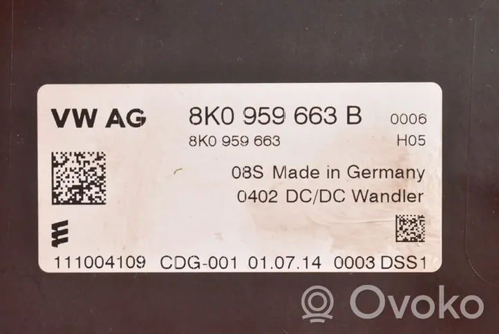 Audi Q5 SQ5 Komputer / Sterownik ECU silnika 8K0959663B