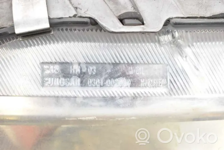 Chevrolet Aveo Headlight/headlamp 0301-002030