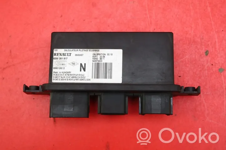 Renault Modus Unité de commande, module ECU de moteur 8200261817