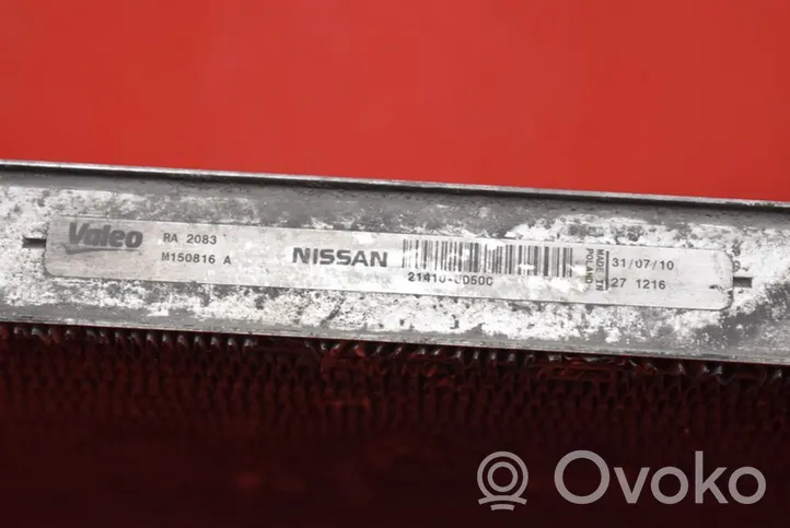 Nissan Qashqai Jäähdyttimen lauhdutin 21410-JD50C