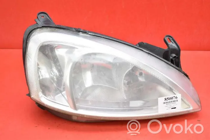 Opel Corsa C Headlight/headlamp 13115007