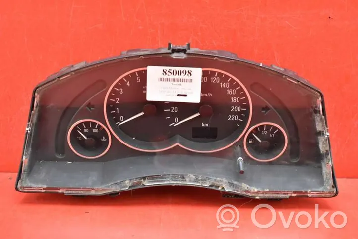 Opel Meriva A Speedometer (instrument cluster) 