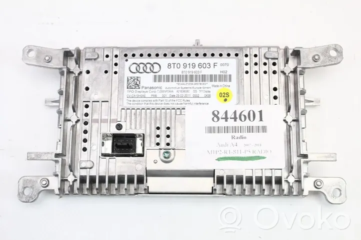 Audi A4 S4 B8 8K Unità principale autoradio/CD/DVD/GPS 8T1035195H