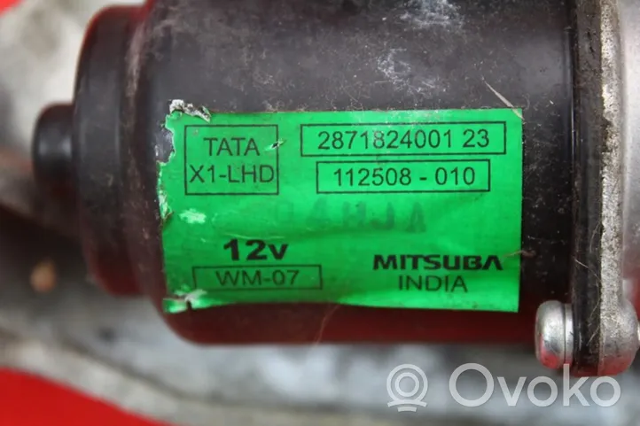 Tata Indica Vista II Mechanizm i silniczek wycieraczek szyby przedniej / czołowej 2871824001
