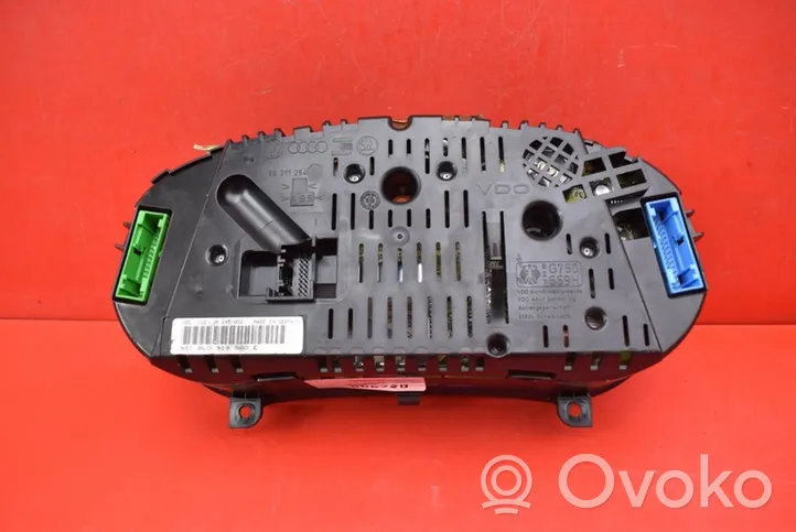 Audi A3 S3 8L Compteur de vitesse tableau de bord 8L0919880E