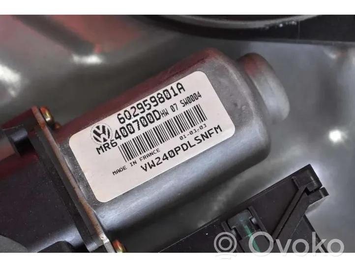 Volkswagen Polo Regulador de puerta delantera con motor 6Q3837756A