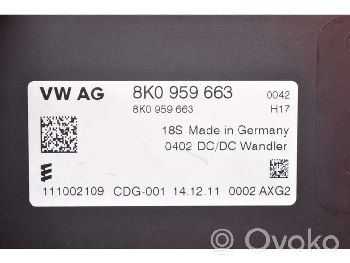 Audi Q7 4L Unité de commande, module ECU de moteur 8K0959663