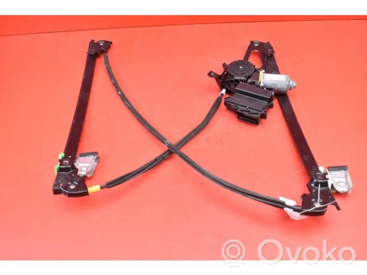 Volkswagen Sharan Front door window regulator with motor 7M3959801