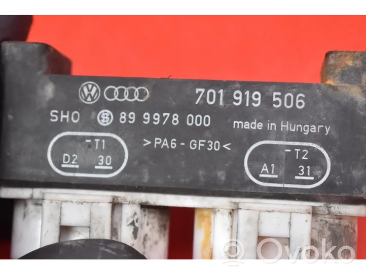 Volkswagen Sharan Scatola di montaggio relè 701919506