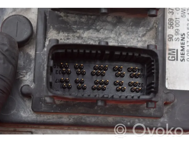 Opel Vectra B Centralina/modulo motore ECU 90569370