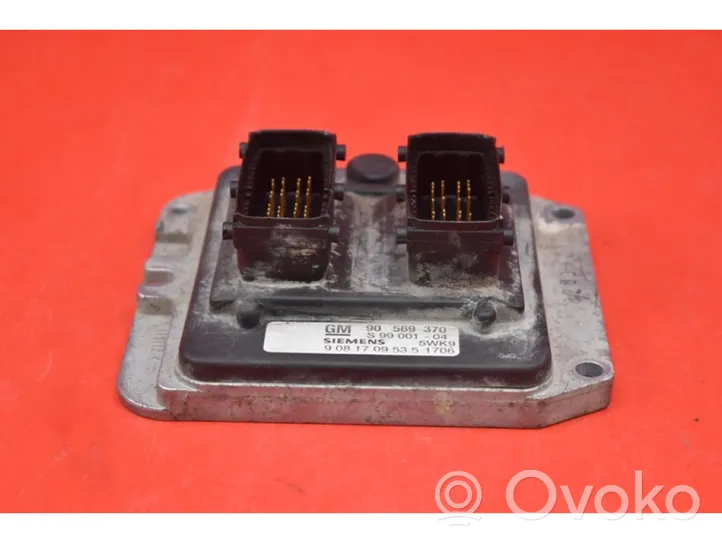 Opel Vectra B Unité de commande, module ECU de moteur 90569370