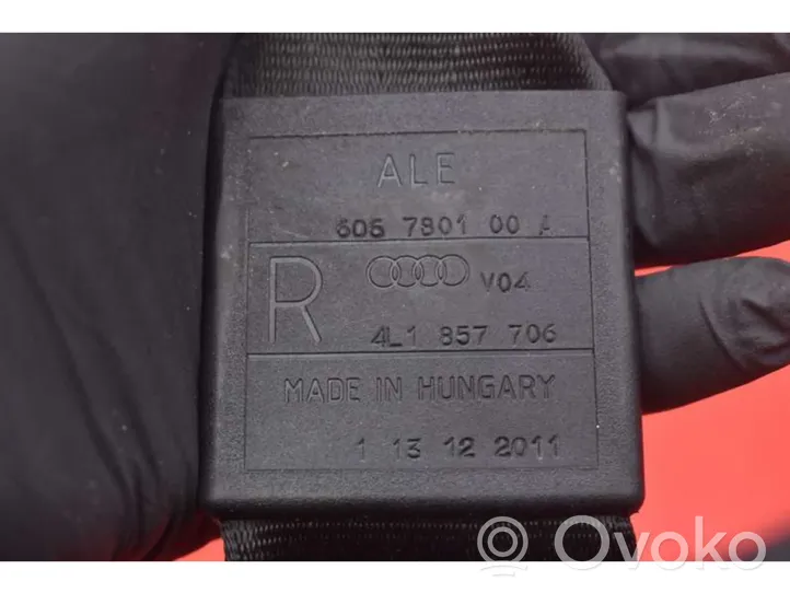 Audi Q7 4L Cintura di sicurezza anteriore 4L1857706