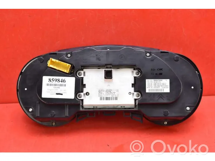 Peugeot 3008 I Compteur de vitesse tableau de bord 9666276380