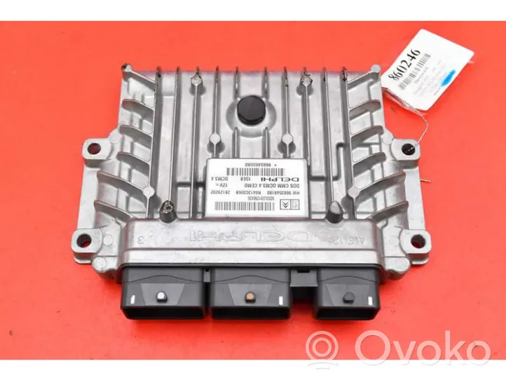 Peugeot 407 Unité de commande, module ECU de moteur 9663548180