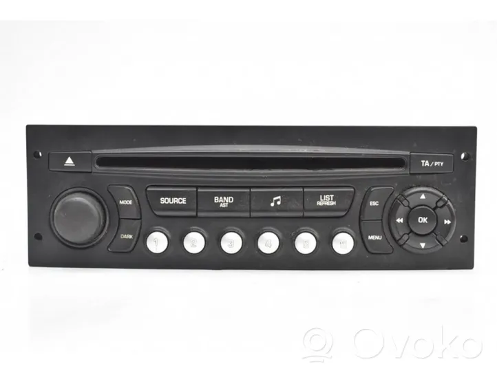 Peugeot 207 CC Radio/CD/DVD/GPS head unit 96643697XT