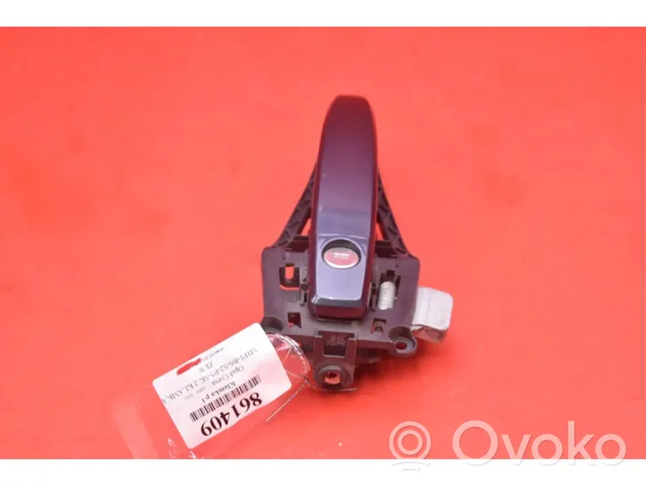 Opel Corsa D Front door exterior handle 24463523