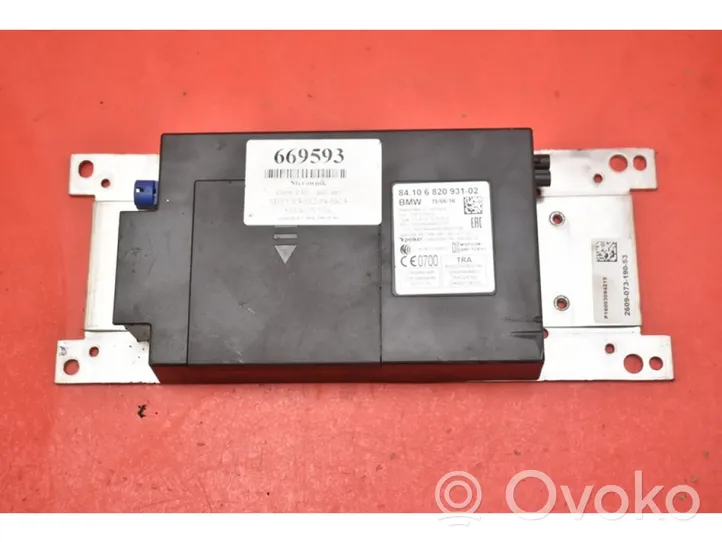 BMW 5 F10 F11 Unité de commande, module ECU de moteur 6820931