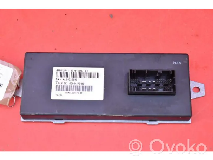 BMW 7 E65 E66 Unité de commande, module ECU de moteur 6761016