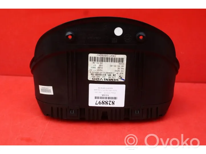 BMW X3 E83 Tachimetro (quadro strumenti) 9110205-04