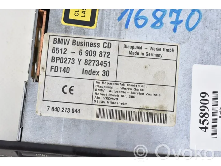 BMW 5 E39 Panel / Radioodtwarzacz CD/DVD/GPS 6512-6909872
