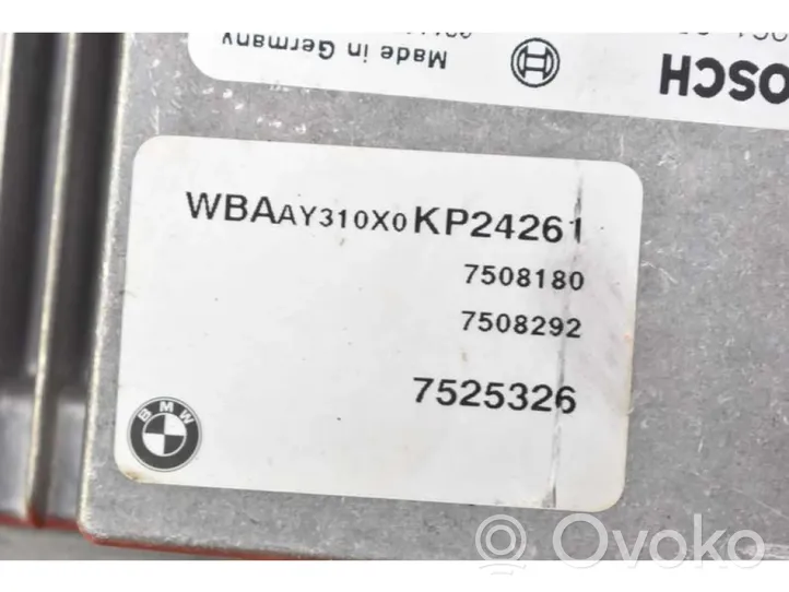 BMW X3 E83 Unité de commande, module ECU de moteur 7508292