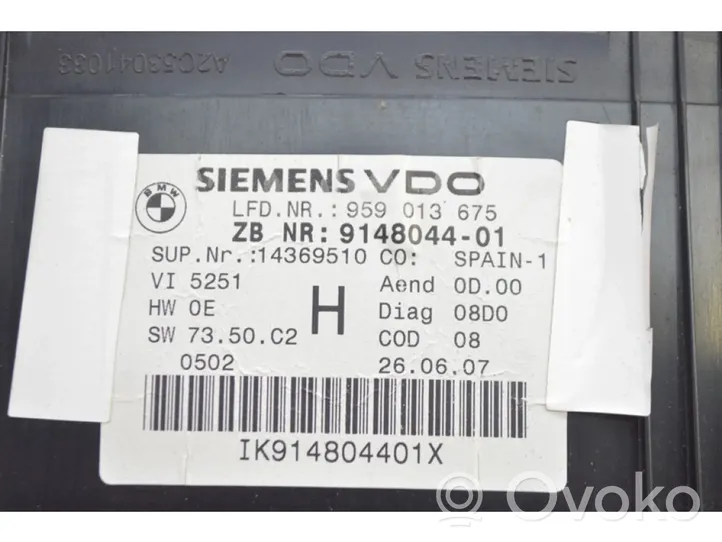 BMW X3 E83 Tachimetro (quadro strumenti) 9148044-01