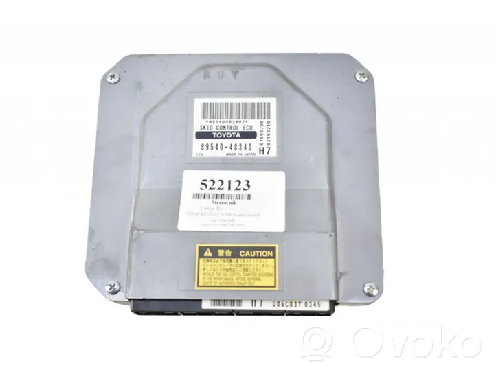 Cadillac SRX Unité de commande, module ECU de moteur 89540-48340