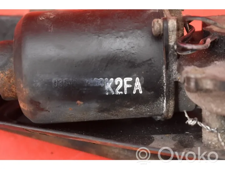 KIA Carens I Mechanizm i silniczek wycieraczek szyby przedniej / czołowej 03541-7890