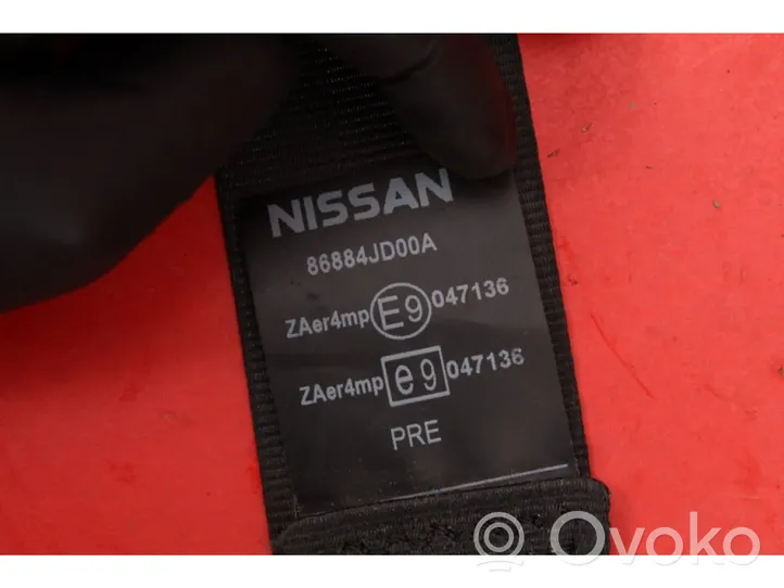 Nissan Qashqai Ceinture de sécurité avant 86884JD00A