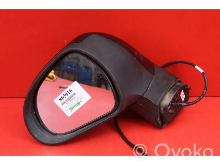 Peugeot 207 CC Front door electric wing mirror 014342