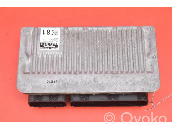 Toyota Auris E180 Centralina/modulo motore ECU 89666-02810