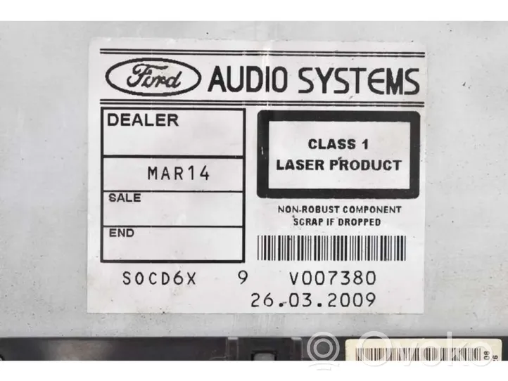 Ford S-MAX Unità principale autoradio/CD/DVD/GPS 6M2F-18C821-FD