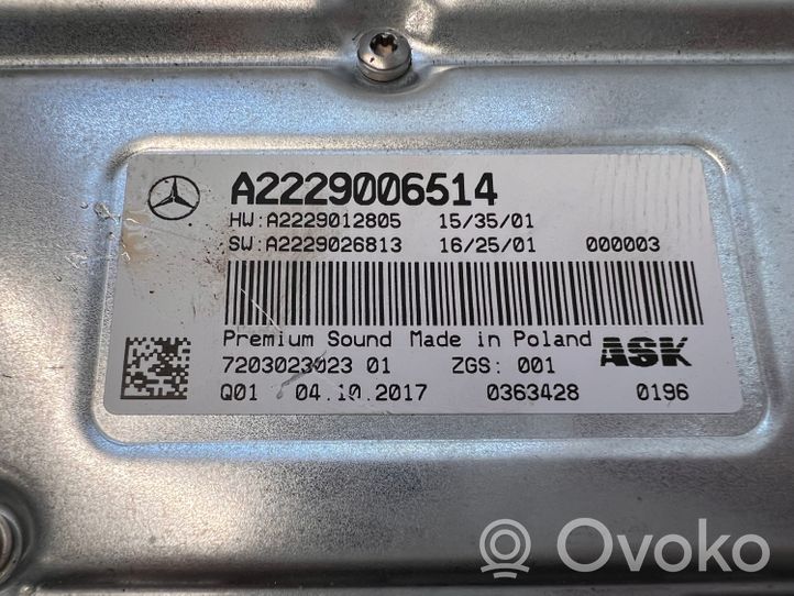 Mercedes-Benz C W205 Amplificatore 