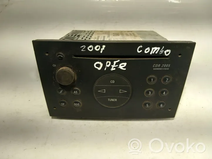 Opel Vivaro Unità principale autoradio/CD/DVD/GPS 24469305