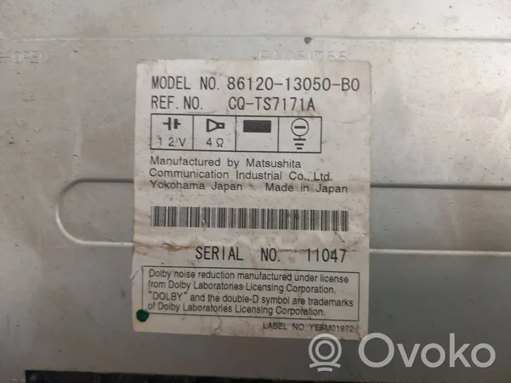 Toyota Corolla Verso E121 Panel / Radioodtwarzacz CD/DVD/GPS CQTS7171A
