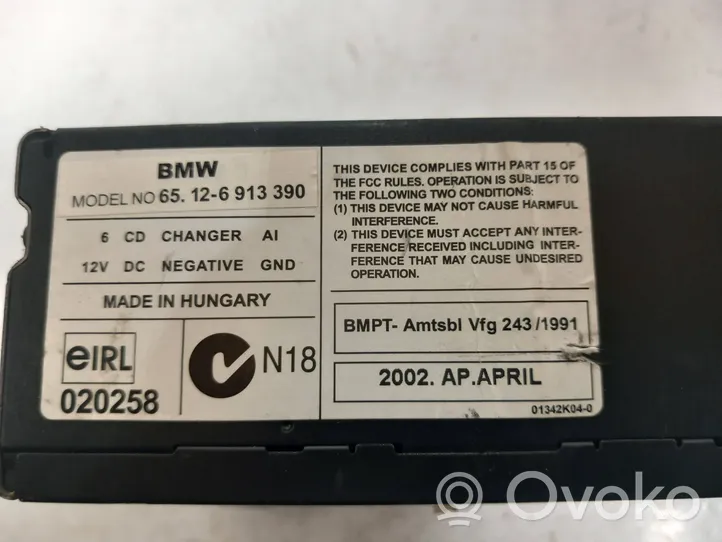 BMW X5 E53 Zmieniarka płyt CD/DVD 65126913390