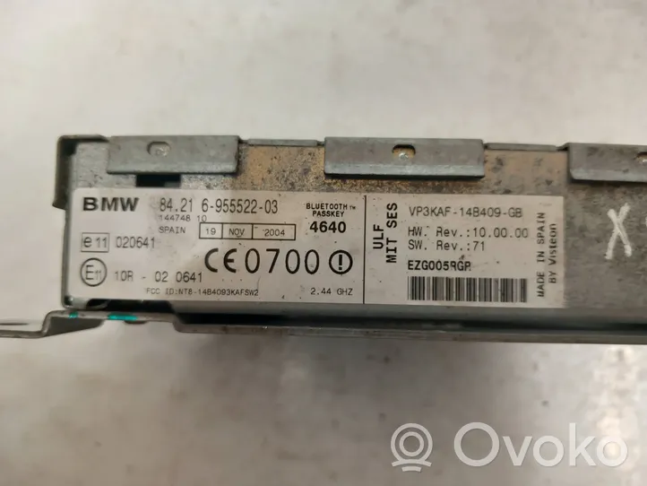 BMW X5 E53 Moduł / Sterownik Bluetooth 6955522