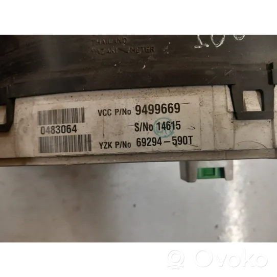 Volvo S60 Licznik / Prędkościomierz 9499669