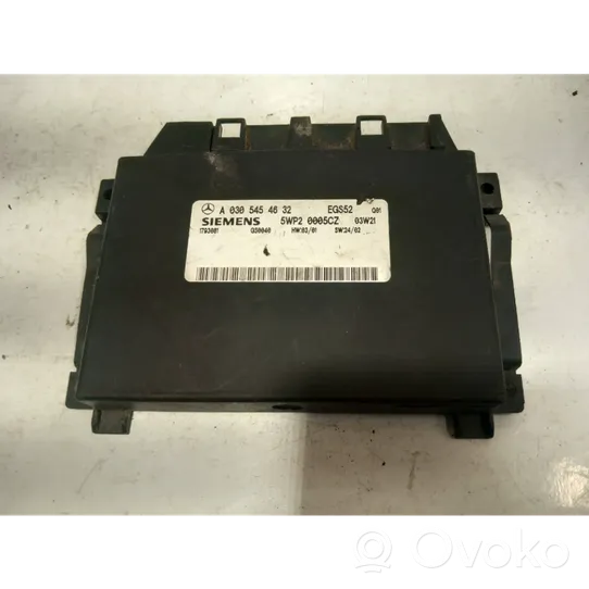 Mercedes-Benz ML W163 Vaihdelaatikon ohjainlaite/moduuli A0305454632