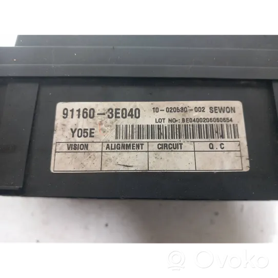 KIA Sorento Module de fusibles 911603E040