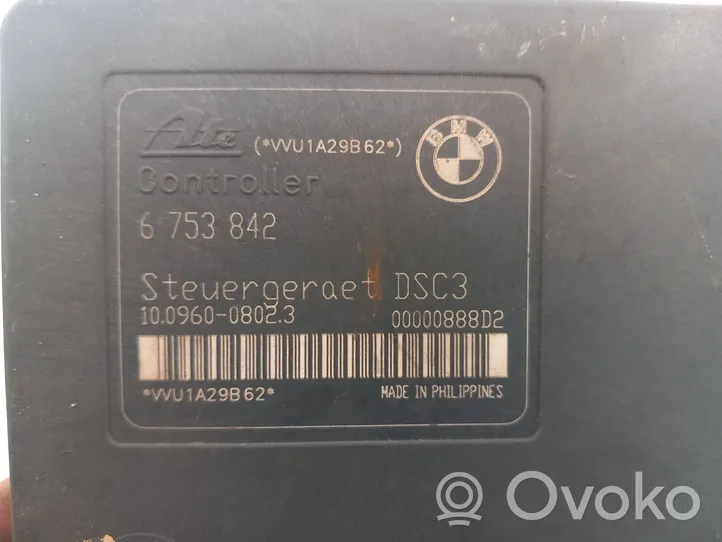 BMW 3 E46 ABS Steuergerät 6753842