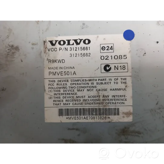 Volvo XC90 Amplificateur de son 31215662