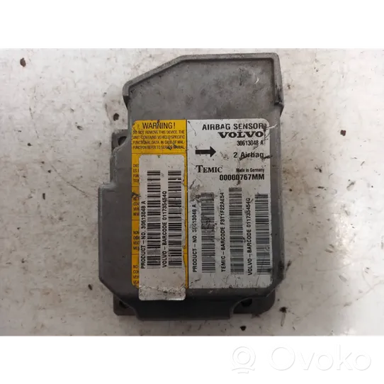 Volvo S40, V40 Module de contrôle airbag 30613048a