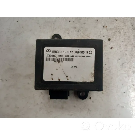 Mercedes-Benz Vito Viano W638 Immobilizer control unit/module 0265451732