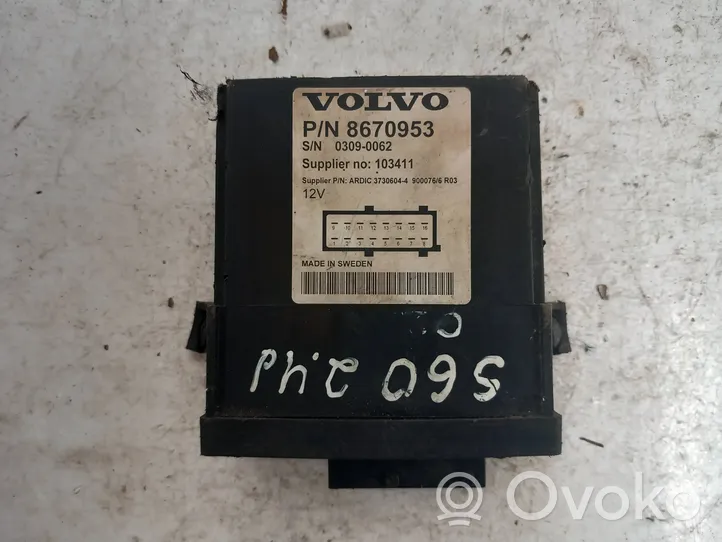 Volvo S60 Module d'éclairage LCM 8670953