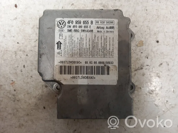 Audi A6 S6 C6 4F Gaisa spilvenu vadības bloks 4F0959655B