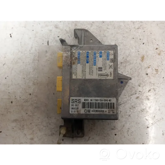 Honda Civic Airbag control unit/module 5wk43180