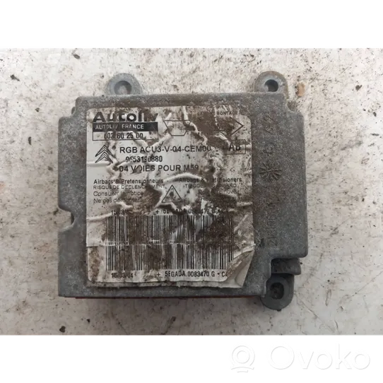 Citroen Berlingo Sterownik / Moduł ECU 9653190880